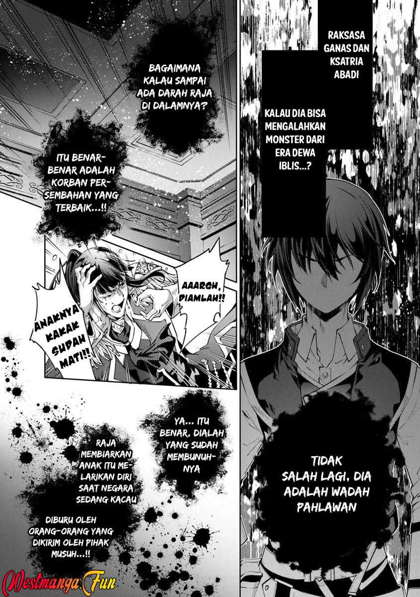 Kamigami ni Sodaterare Shimo no, Saikyou to Naru Chapter 53 Bahasa Indonesia